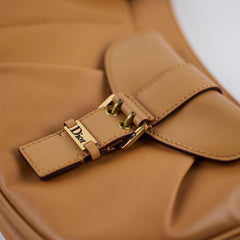 Christian Dior Croissant Shoulder Bag in Tan