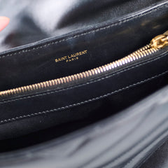 Saint Laurent Medium Loulou Bag Black GHW