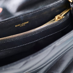 Saint Laurent Medium Loulou Bag Black GHW