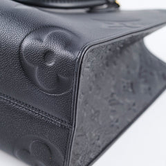 Louis Vuitton On the Go MM Empreinte Leather Black