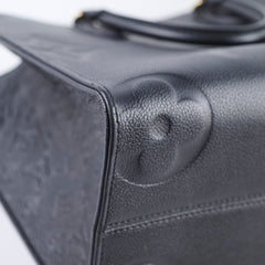 Louis Vuitton On the Go MM Empreinte Leather Black