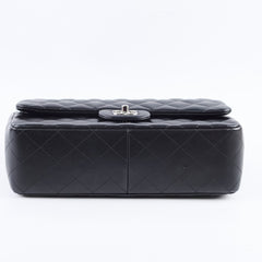 Chanel Lambskin Jumbo Classic Double Flap Black