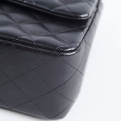 Chanel Lambskin Jumbo Classic Double Flap Black