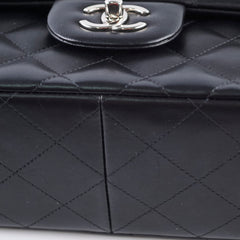 Chanel Lambskin Jumbo Classic Double Flap Black
