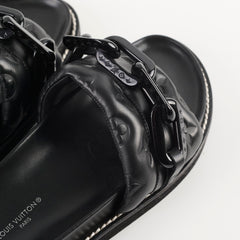 Louis Vuitton Women's Sandals Black Size 37