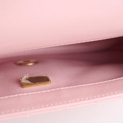 Chanel Seasonal Flap Lambskin Light Pink (Microchipped)