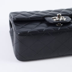Chanel Mini Rectangular Lambskin Black
