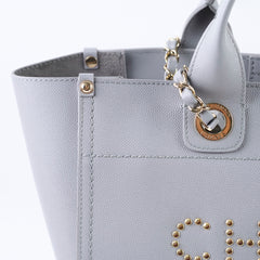 Chanel Medium Deauville Light Grey