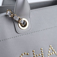 Chanel Medium Deauville Light Grey