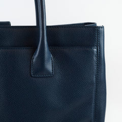 Chanel Exectutive Cerf Tote Navy