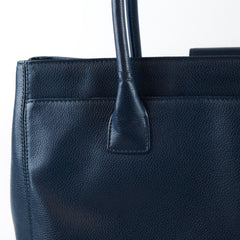 Chanel Exectutive Cerf Tote Navy
