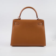 Hermes Birkin 25 Togo Gold GHW U Stamp