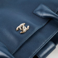 Chanel Exectutive Cerf Tote Navy