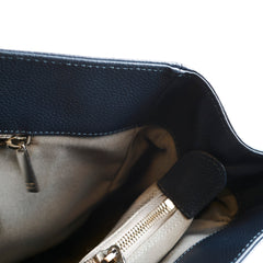Chanel Exectutive Cerf Tote Navy