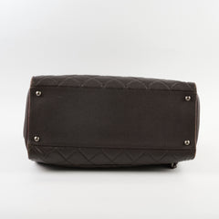 Chanel Tote Caviar Brown / Burgundy (21 Series)