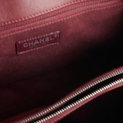 Chanel Tote Caviar Brown / Burgundy (21 Series)