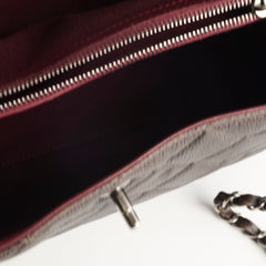 Chanel Tote Caviar Brown / Burgundy (21 Series)