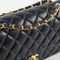 Chanel Classic Flap M/L Lambskin Black