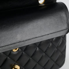 Chanel Classic Flap M/L Lambskin Black