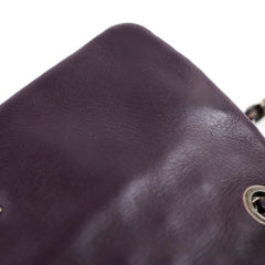 Chanel Purple Bubble Quilt Flap