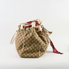 Gucci GG Canvas Positano Scarf Tote Bag