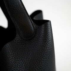 Hermès Picotin 22 Black PHW C Stamp