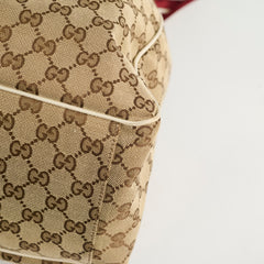 Gucci GG Canvas Positano Scarf Tote Bag