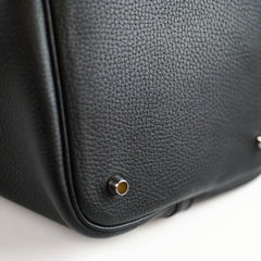 Hermès Picotin 22 Black PHW C Stamp