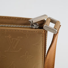 Louis Vuitton Mat Fowler Shoulder Bag Gold