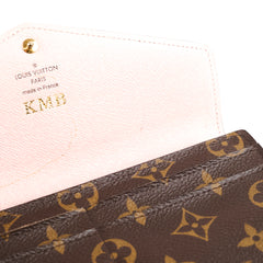 Louis Vuitton Sarah Wallet Monogram Rose Ballerine