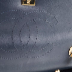 Chanel Small Trendy CC Navy Lambskin Light Gold HW