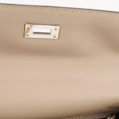 Hermes Kelly 25 Gris Asphalt Swift SHW C stamp