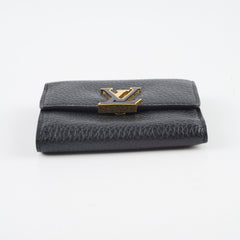 Louis Vuitton Capucines XS Wallet Black