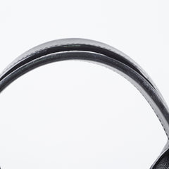 Chanel Small Leather Studded Deauville Black Caviar Leather