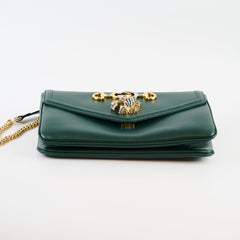 Gucci Rajah Medium Shoulder Green