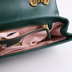 Gucci Rajah Medium Shoulder Green