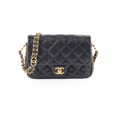 Chanel Seasonal Flap CC Chain Caviar Black (Microchipped)