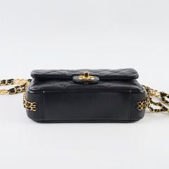 Chanel Seasonal Flap CC Chain Caviar Black (Microchipped)