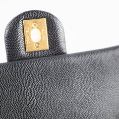 Chanel Seasonal Flap CC Chain Caviar Black (Microchipped)