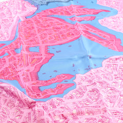Hermès Hermes La Cité Cavalière Silk Scarf 90