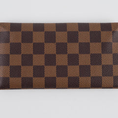 Louis Vuitton Sarah Long Wallet Damier Ebene