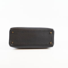 Hermes Kelly 28 Togo Black T Stamp