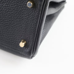 Hermes Kelly 28 Togo Black T Stamp