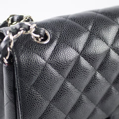 Chanel Jumbo Double Flap Caviar Black