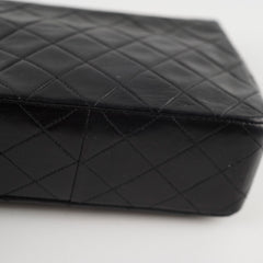 Chanel Vintage Square Lambskin Bag Black (24k Plated Gold HW)