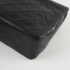 Chanel Vintage Square Lambskin Bag Black (24k Plated Gold HW)