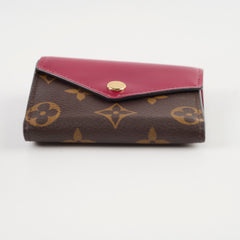 Louis Vuitton Zoe Wallet Monogram Fuschia
