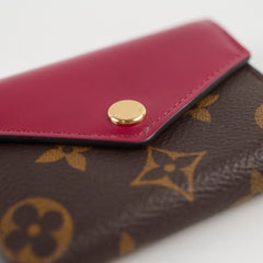 Louis Vuitton Zoe Wallet Monogram Fuschia