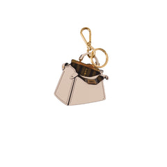 Fendi Peekaboo Charm Biege