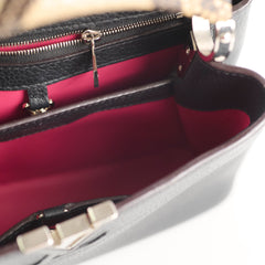 Louis Vuitton Capucines BB Black Python Handle